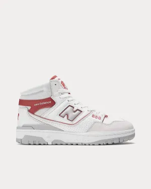 650 White / Astro Dust / Angora High Top Sneakers