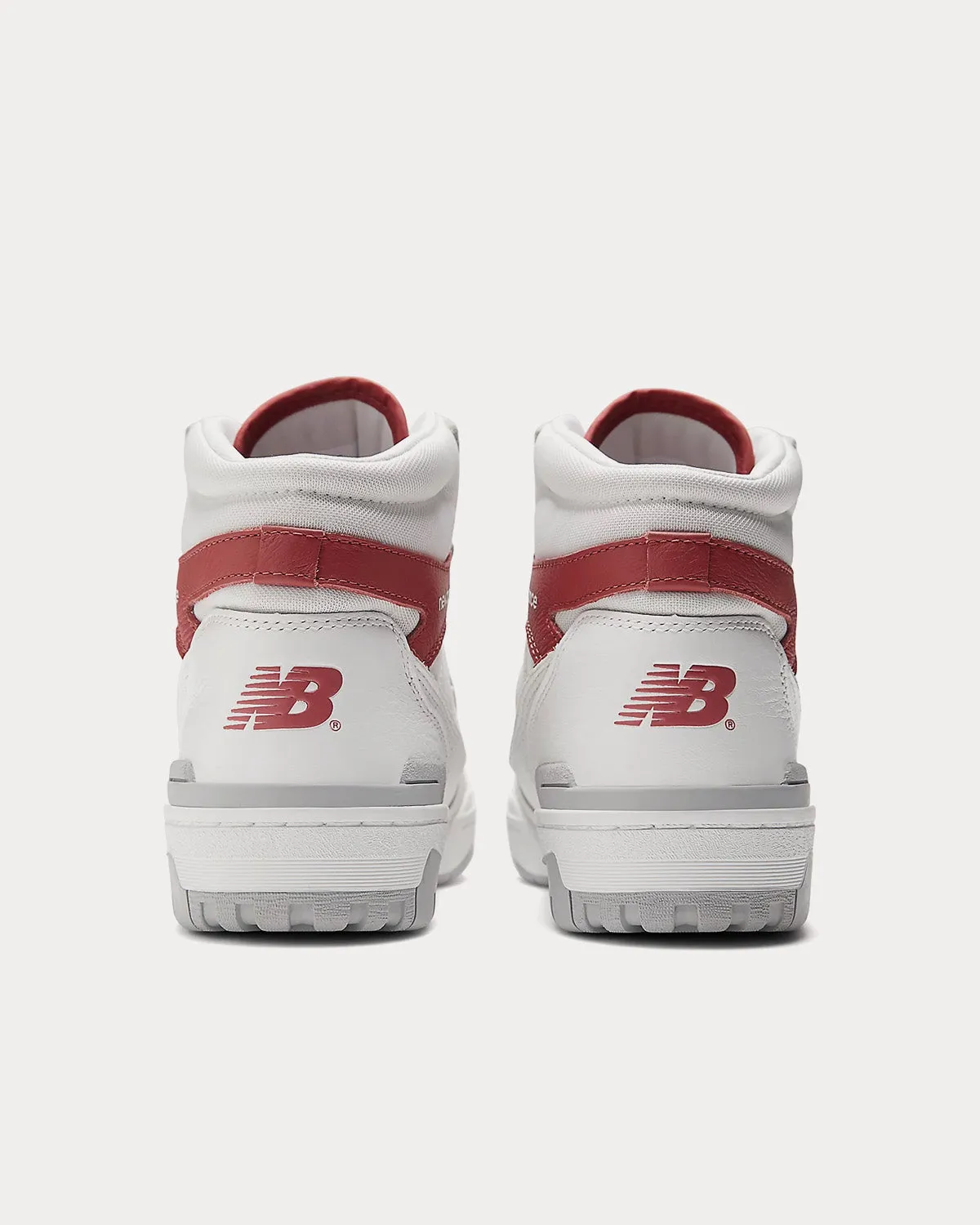 650 White / Astro Dust / Angora High Top Sneakers