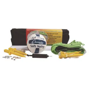 Champion Sports Deluxe Volleyball Set Official-size Volleyball Volleyball Net