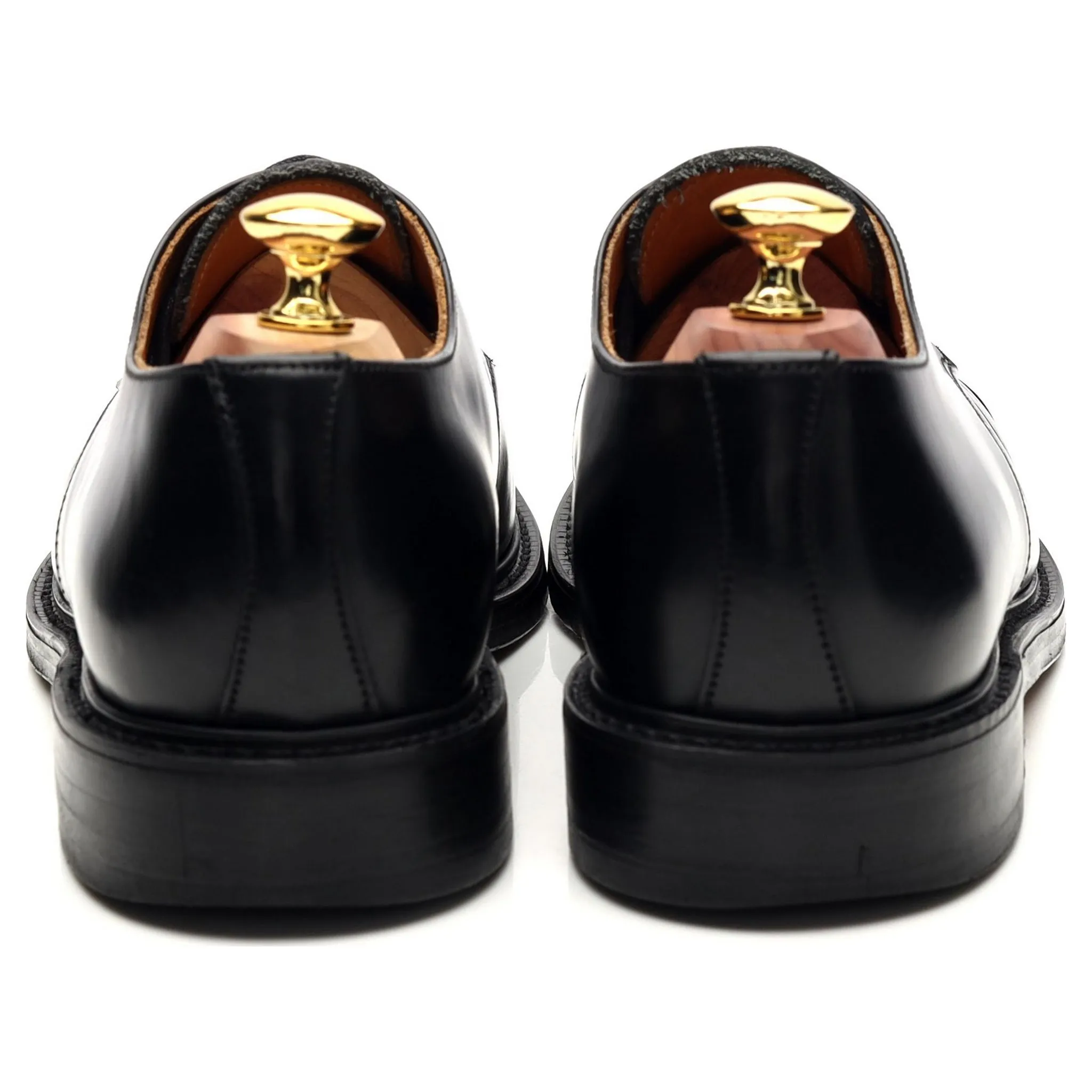 'Compton' Black Leather Derby UK 7.5