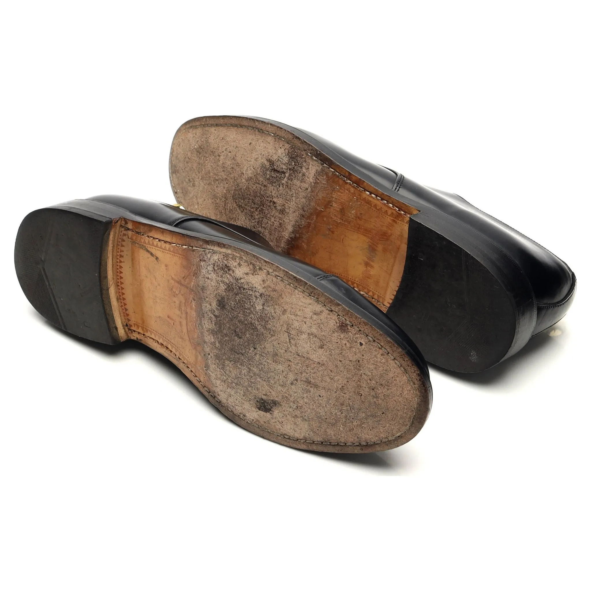 'Compton' Black Leather Derby UK 7.5