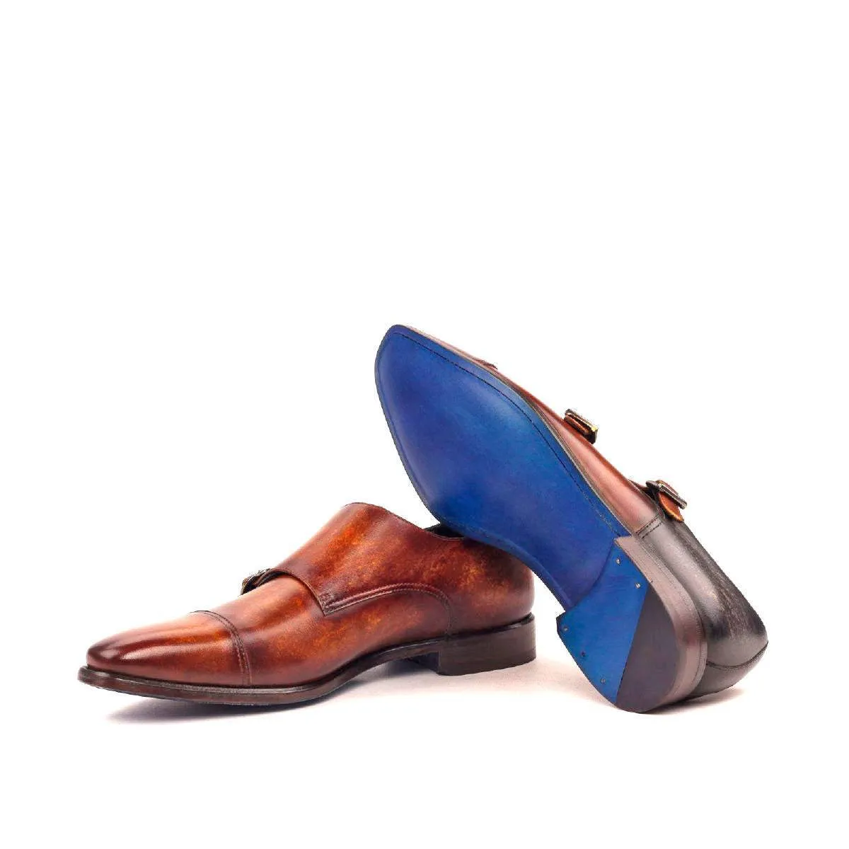 Double Monk-Patina, Brown, Grey-Wholesale