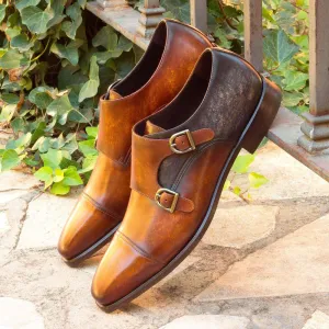 Double Monk-Patina, Brown, Grey-Wholesale