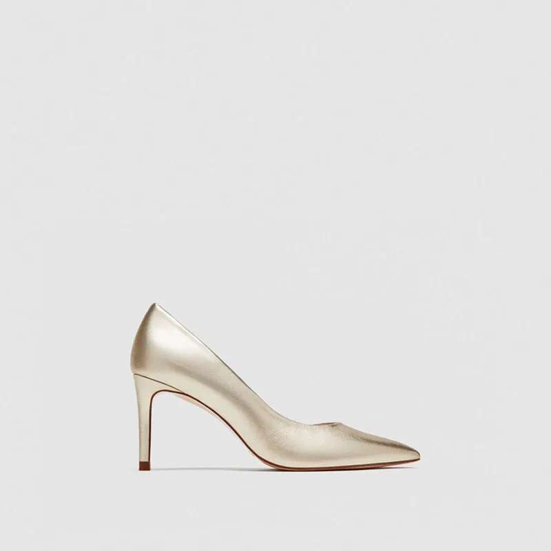 Elegant Pointed Toe Thin Heel Pumps