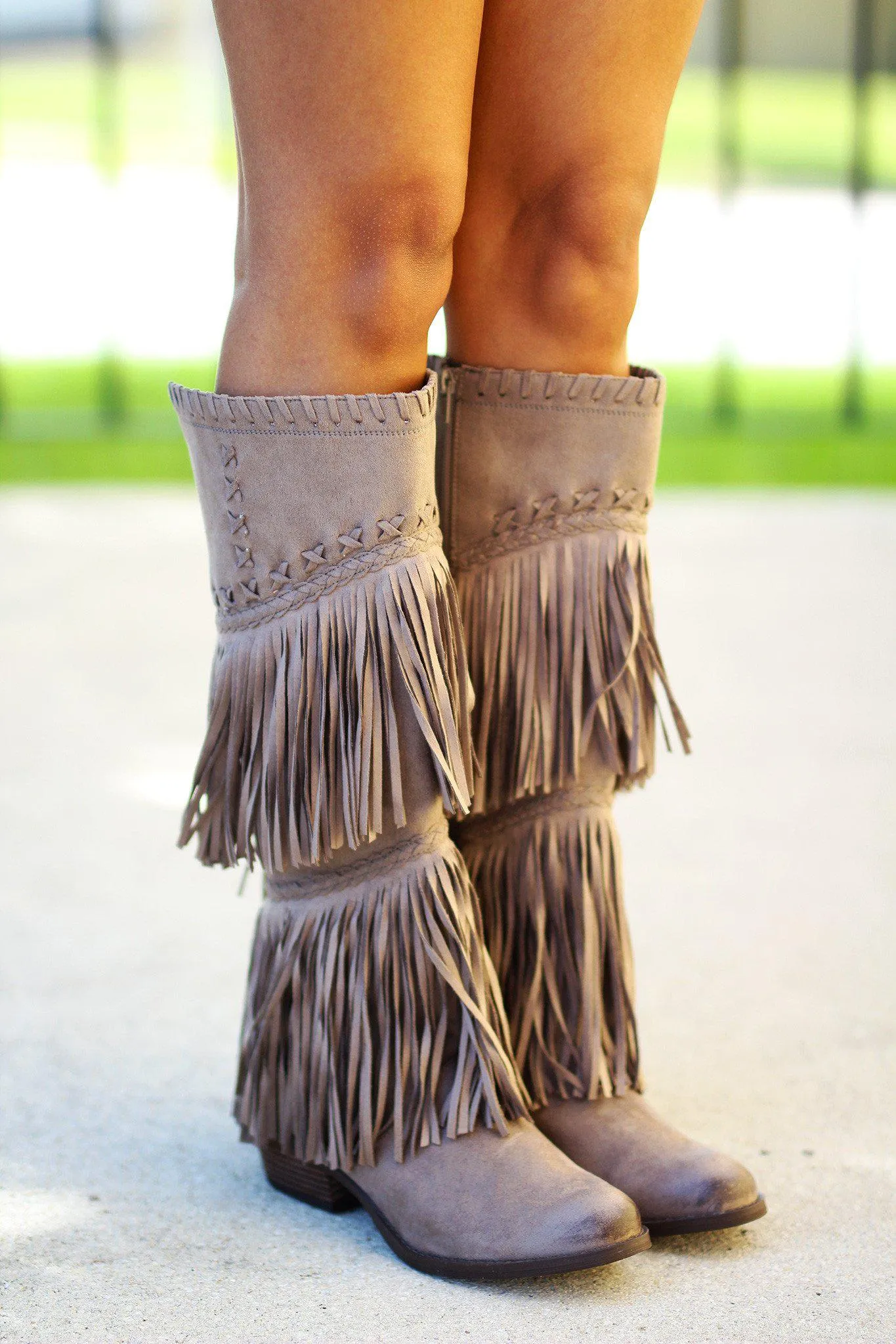 G-Funk Taupe Boots