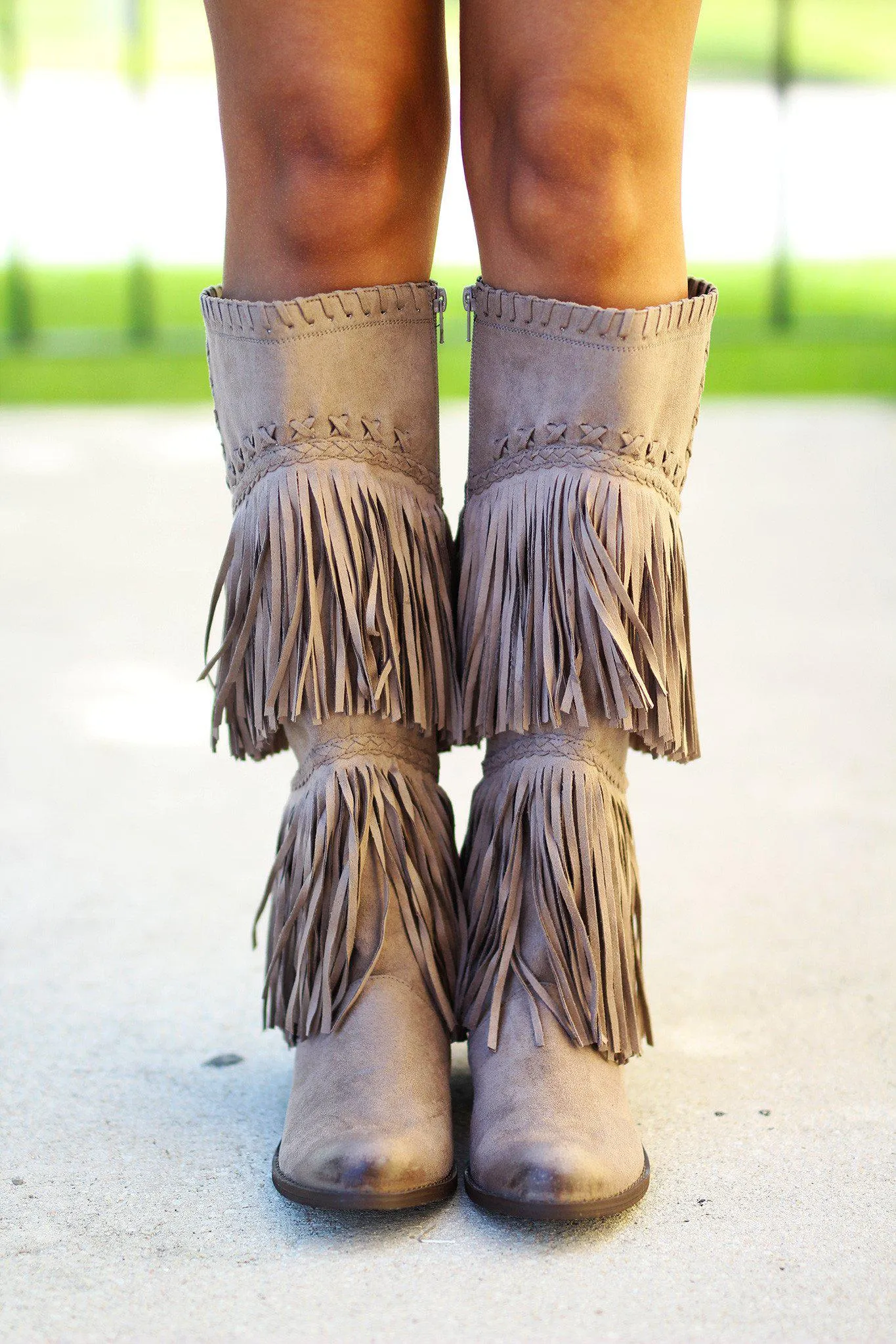 G-Funk Taupe Boots