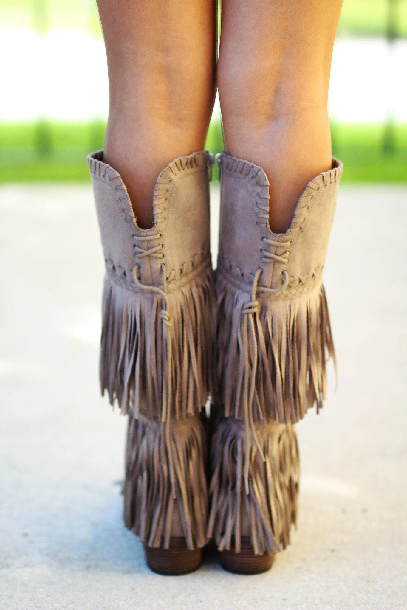 G-Funk Taupe Boots