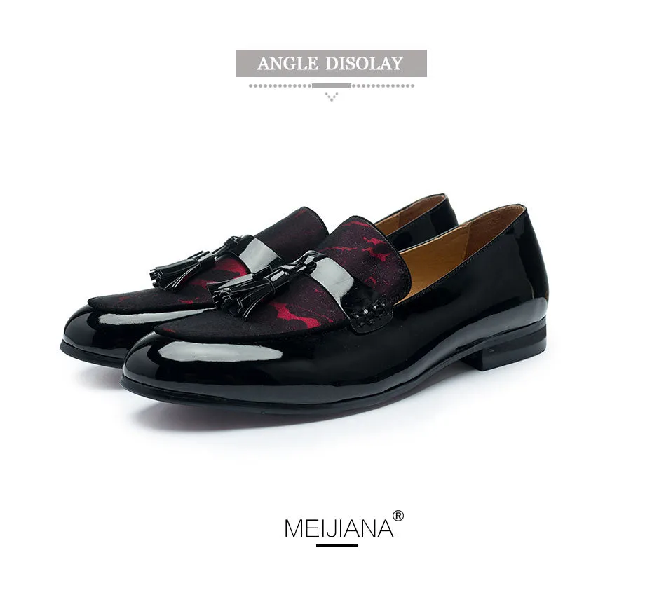Luxury Hi-Shine Leather Moccasins