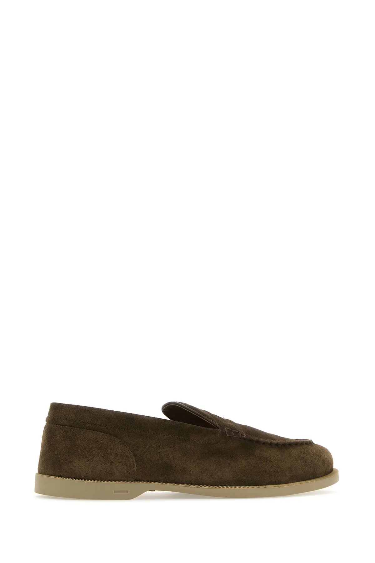 Mud suede Pace loafers