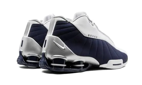 Nike Shox BB4 Basketball Men AT7843-100 USA Blue/White/Metallic Silver