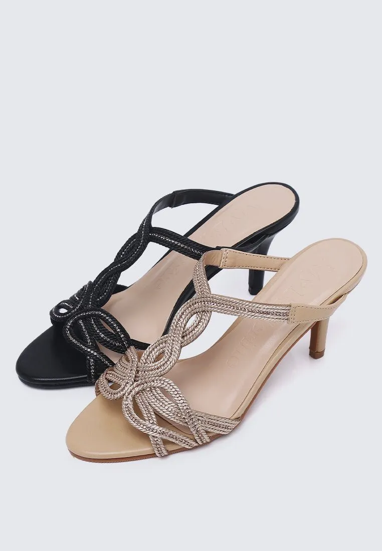 Rihanna Comfy Heels In Black