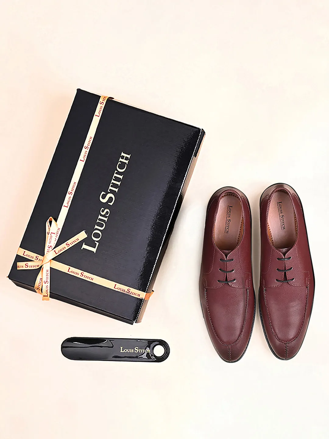 Rosewood Handcrafted Derby Laceups Shoes