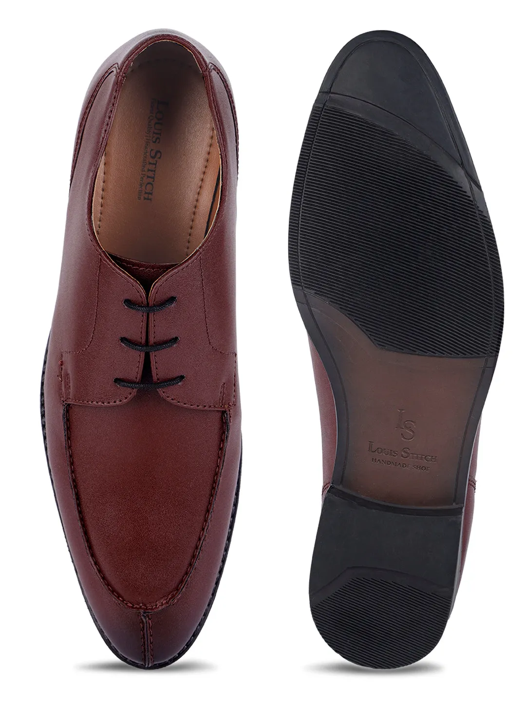 Rosewood Handcrafted Derby Laceups Shoes