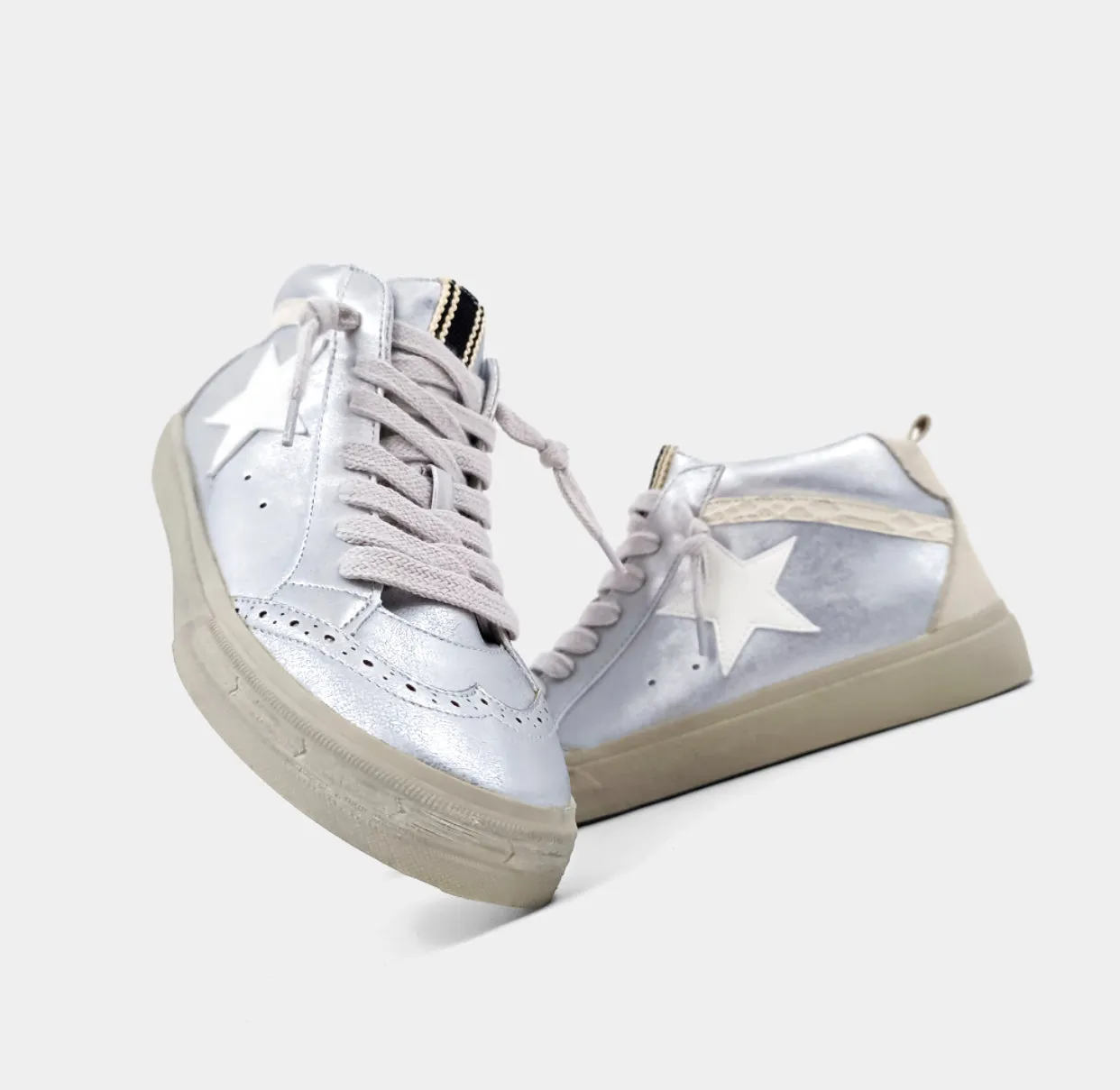 ShuShop Paulina White Silver