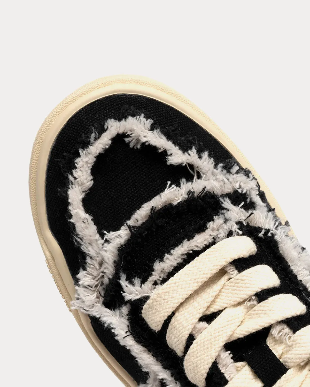 Urban Basketball Canvas Black Low Top Sneakers