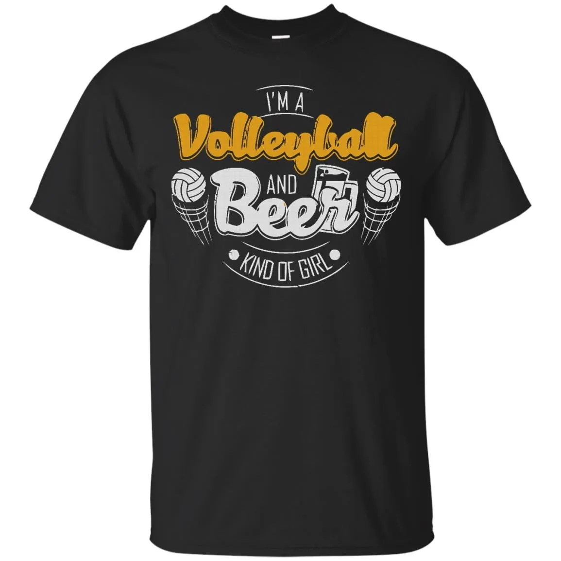 VOLLEYBALL AND BEER T-Shirt