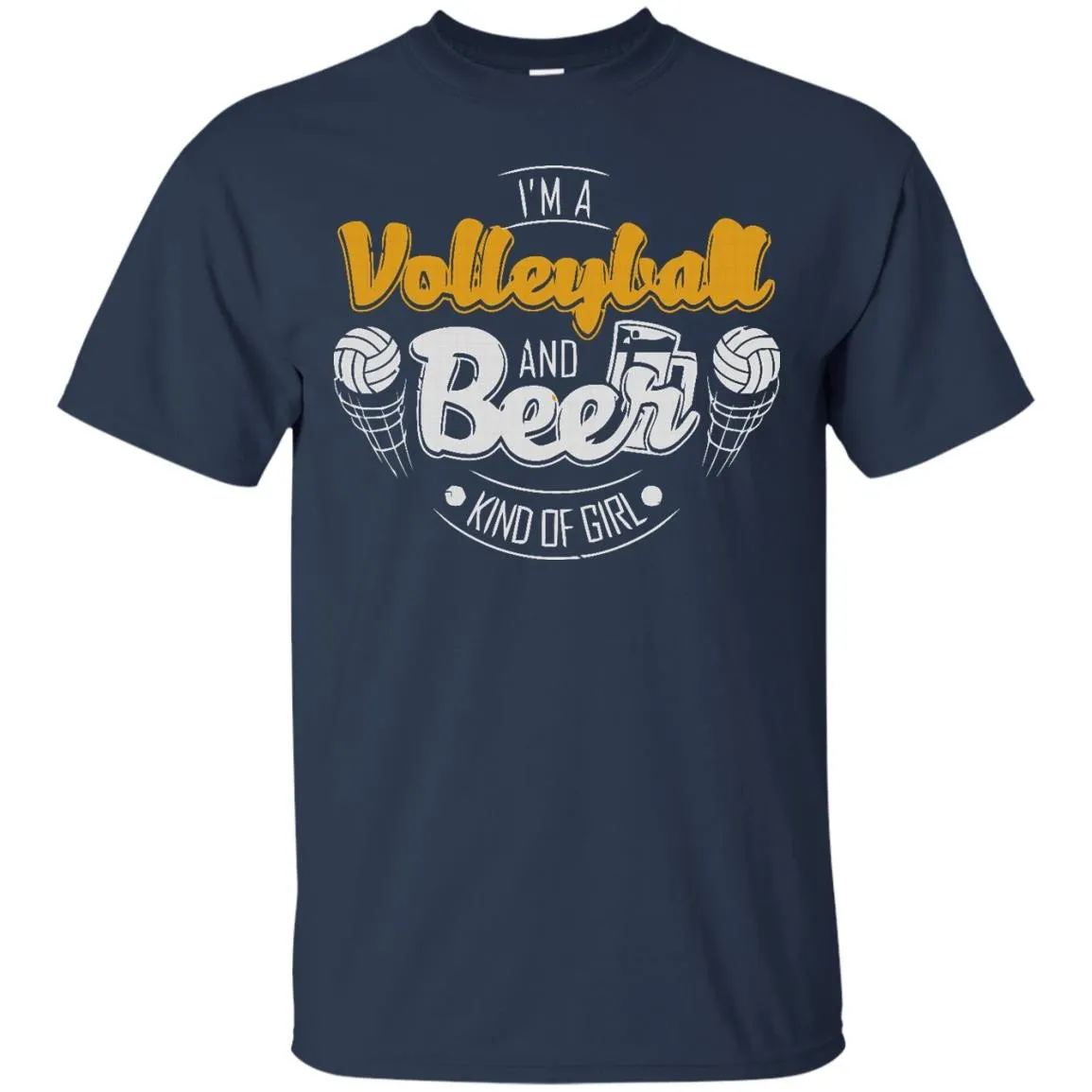 VOLLEYBALL AND BEER T-Shirt