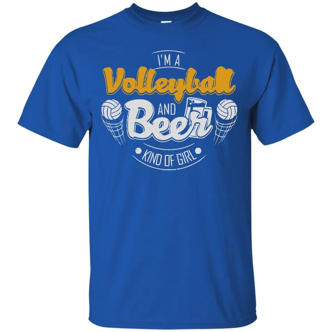 VOLLEYBALL AND BEER T-Shirt
