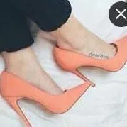 Work Point Toe Leather Sexy Low Pumps